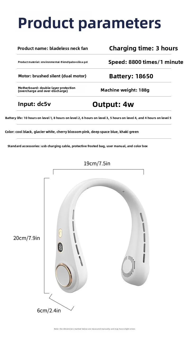 ArticNeck™ Portable Neck Fan